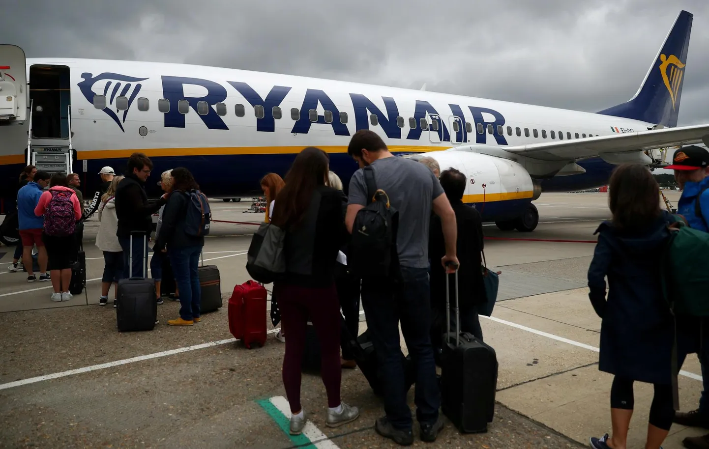 Самолет Ryanair.
