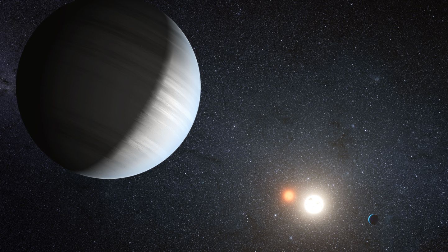 Astronoomid avastasid nelja päikese ja planeediga süsteemi
