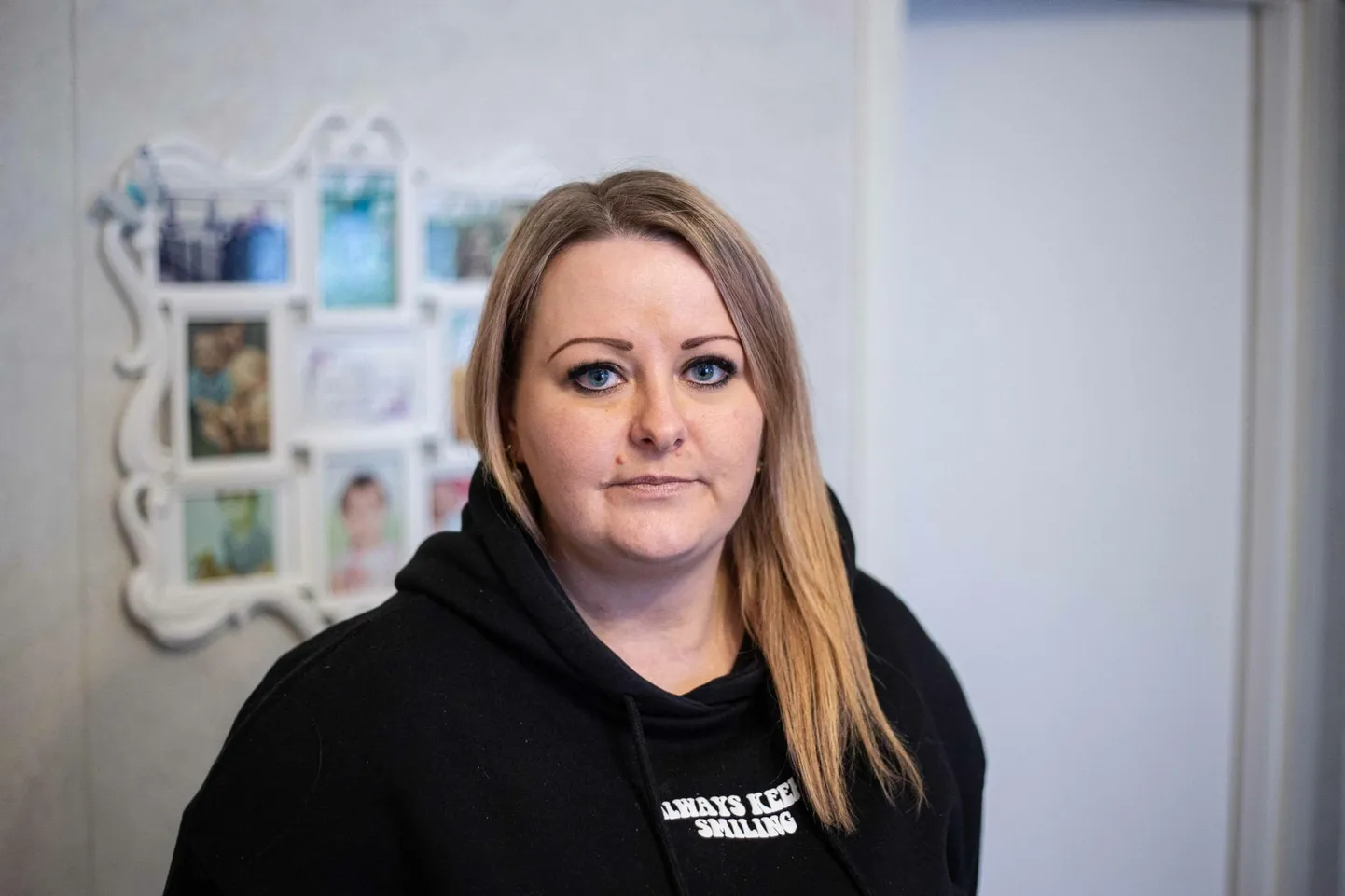 Kiri Dianne Halliski pusal ütleb, et tuleb naeratada. Sellest mõtteterast püüab ta ka ise juhinduda ning soovitab teistelgi sarnases olukorras olijatel edasi võidelda.