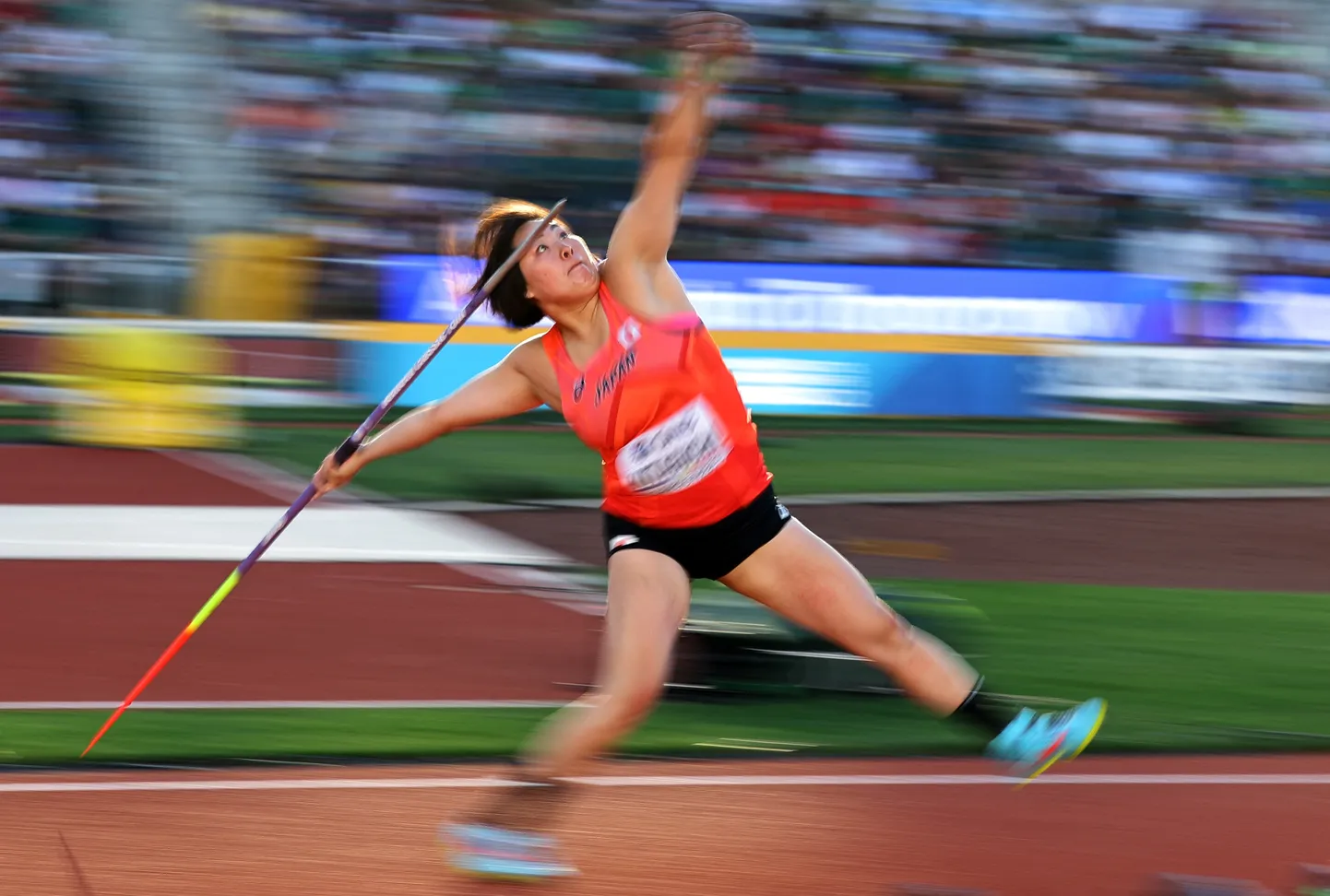 Odaviskaja Haruka Kitaguchi tänavusel kergejõustiku MMil.