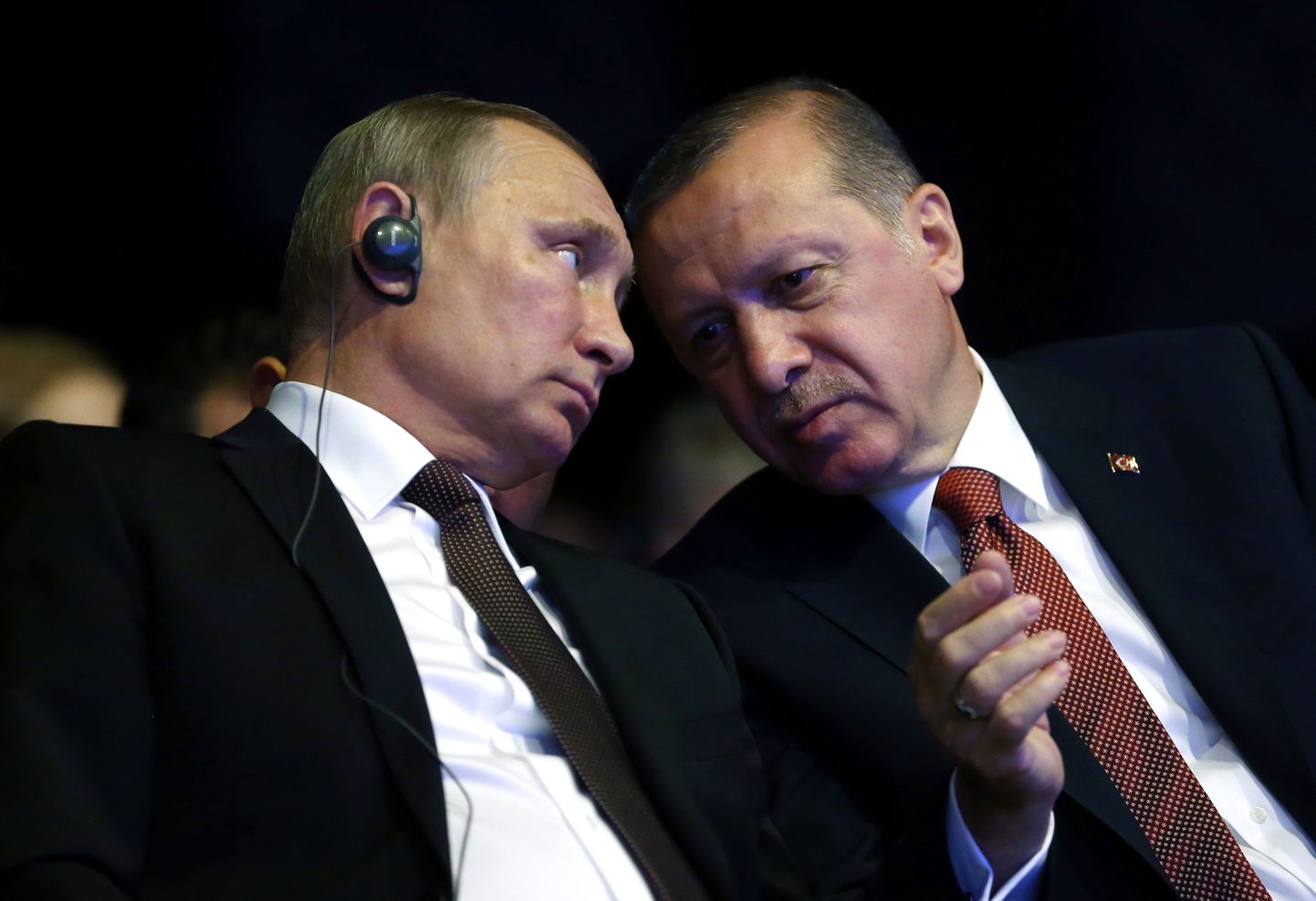 Venemaa president Vladimir Putin ja Türgi riigipea Recep Tayyip Erdogan.