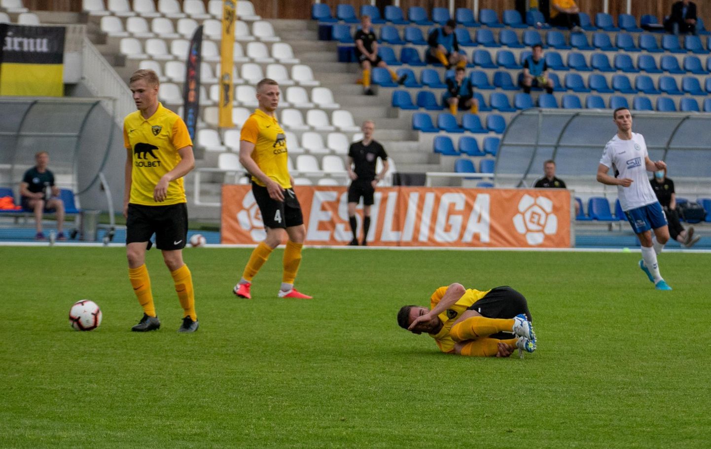Pärnu Vaprus alistas Tartu Tammeka 3:0.