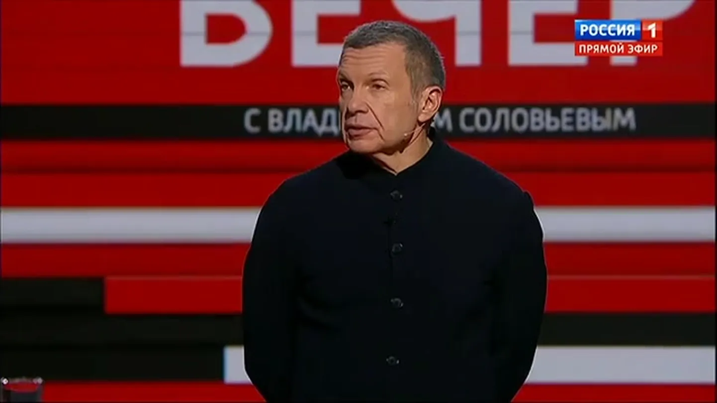 Российский пропагандист Владимир Соловьев