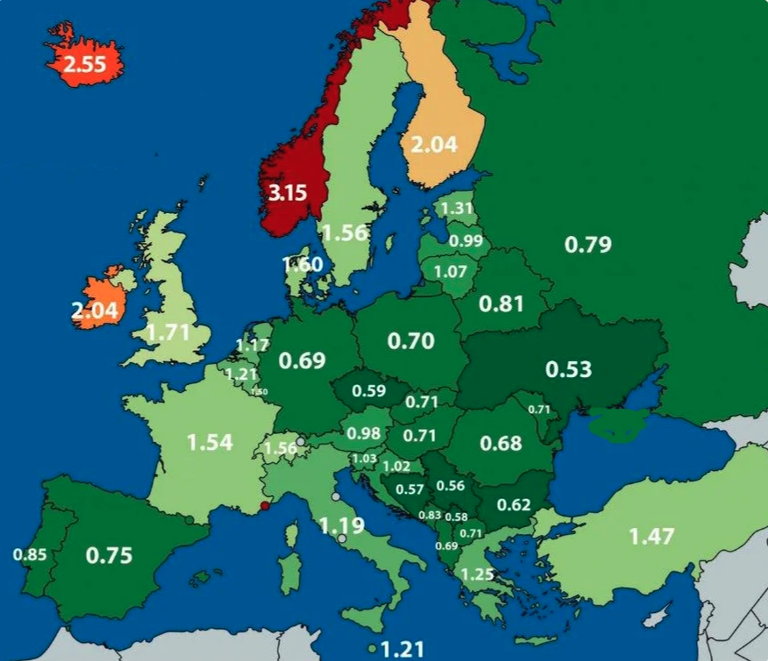 Цены на пиво в Европе и не только