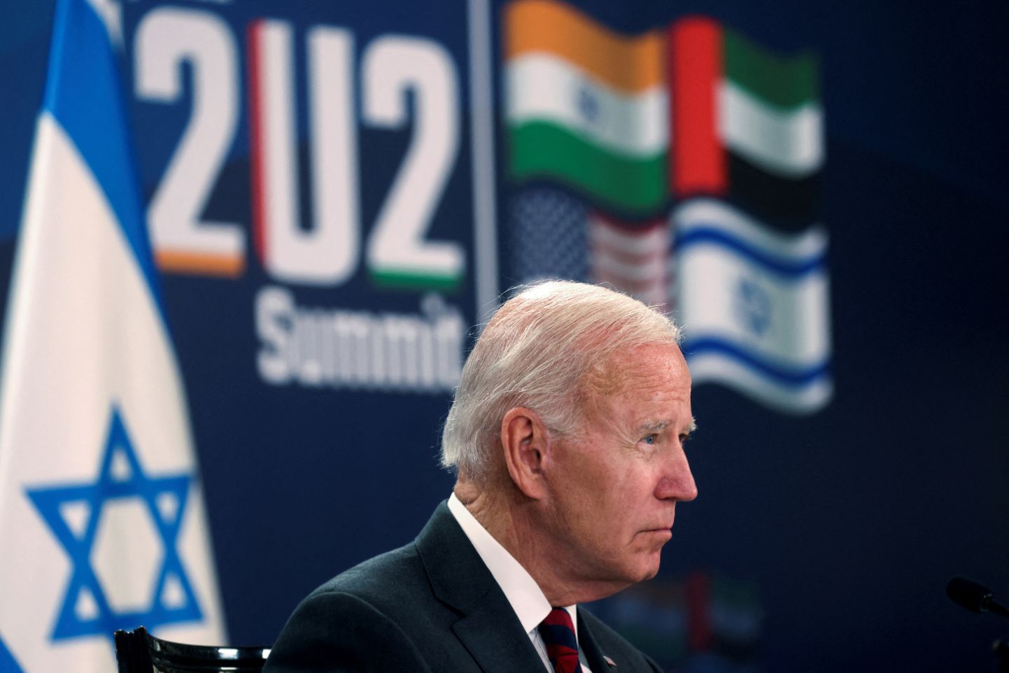 USA president Joe Biden Jeruusalemmas I2U2 rühma esimesel virtuaalkohtumisel.