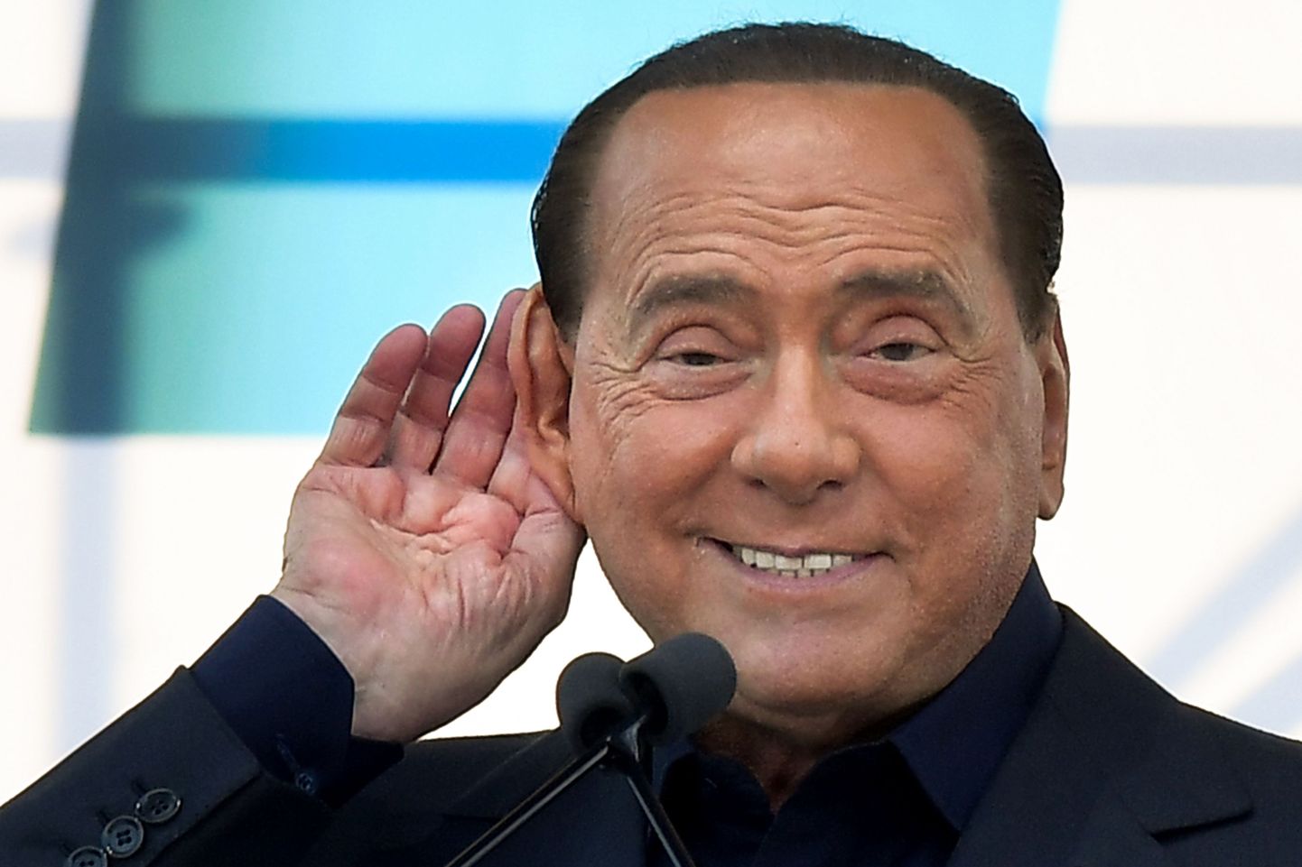Itaalia liberaal-konservatiivse partei Forza Italia juht Silvio Berlusconi 19. oktoobril 2019 Roomas.