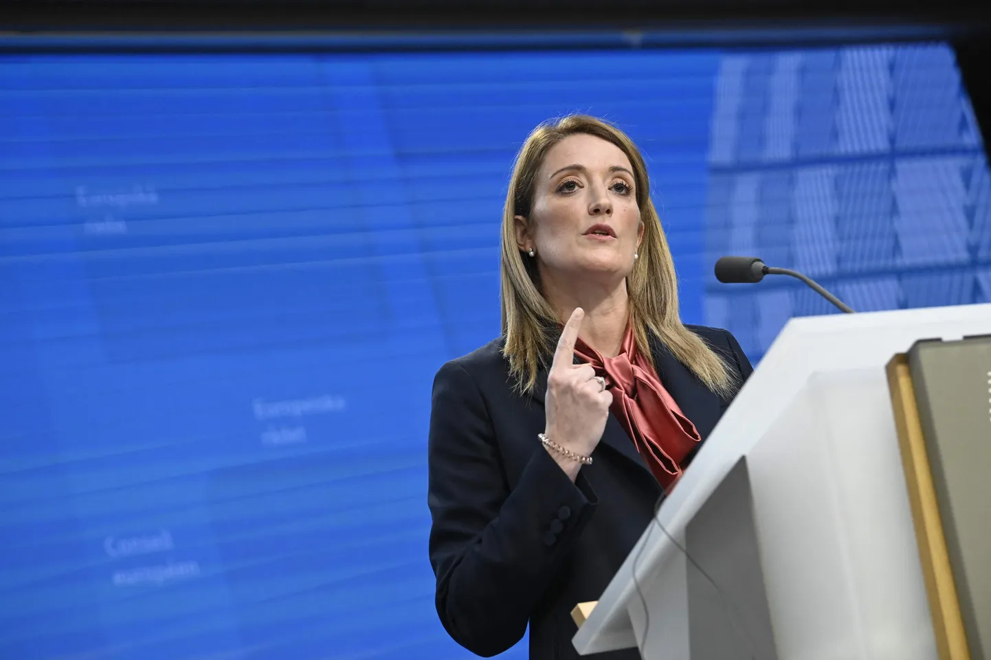 EP priekšsēdētaja Roberta Metsola