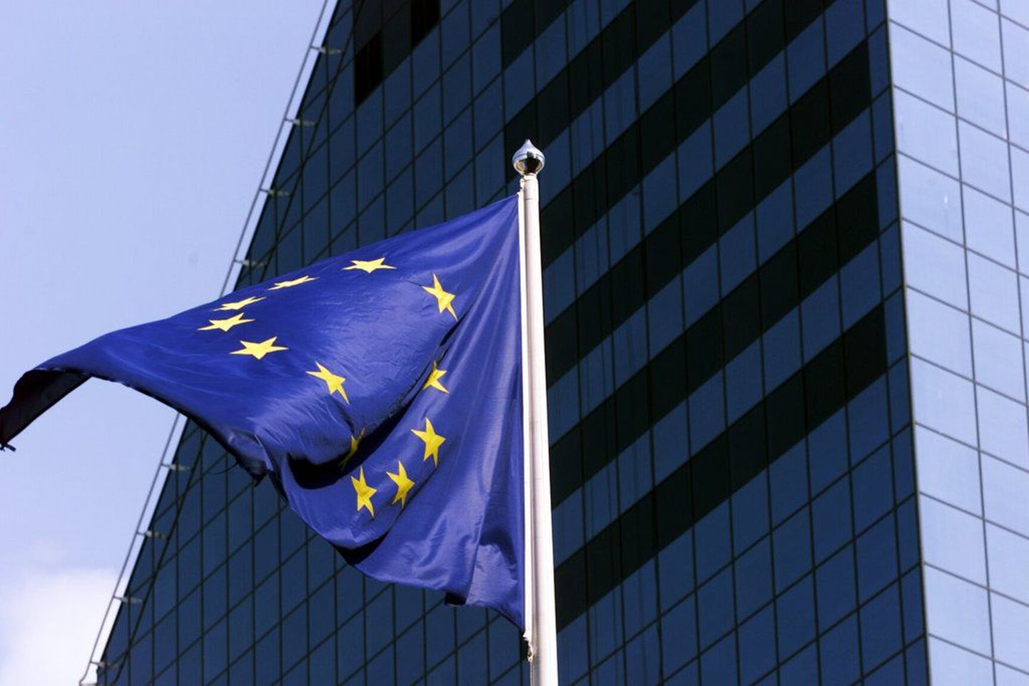 Флаг ЕС. Фото иллюстративное.