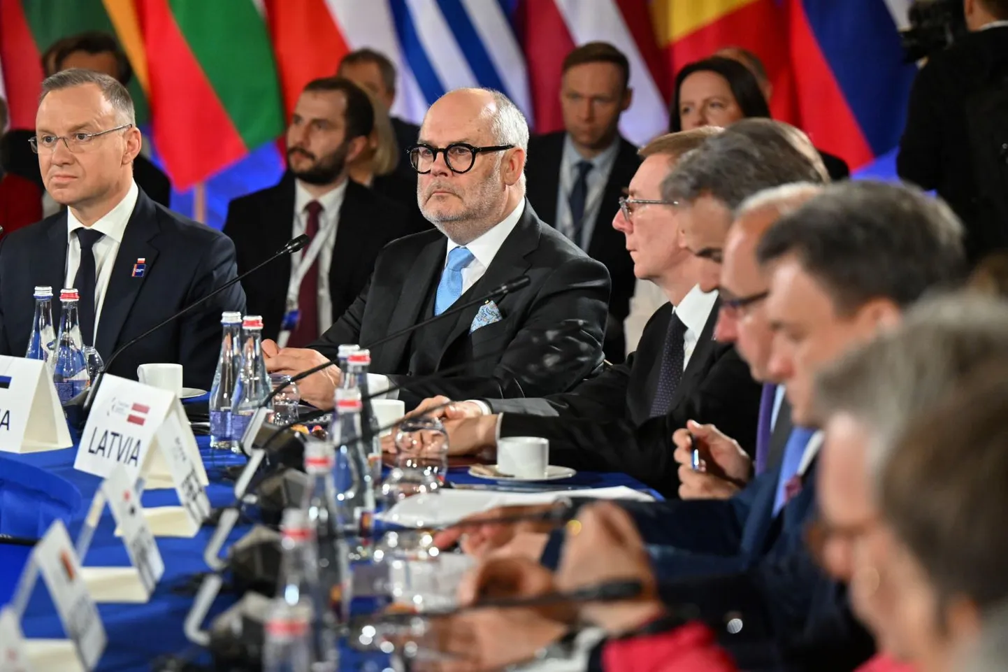 President Alar Karis Vilniuse tippkohtumisel.