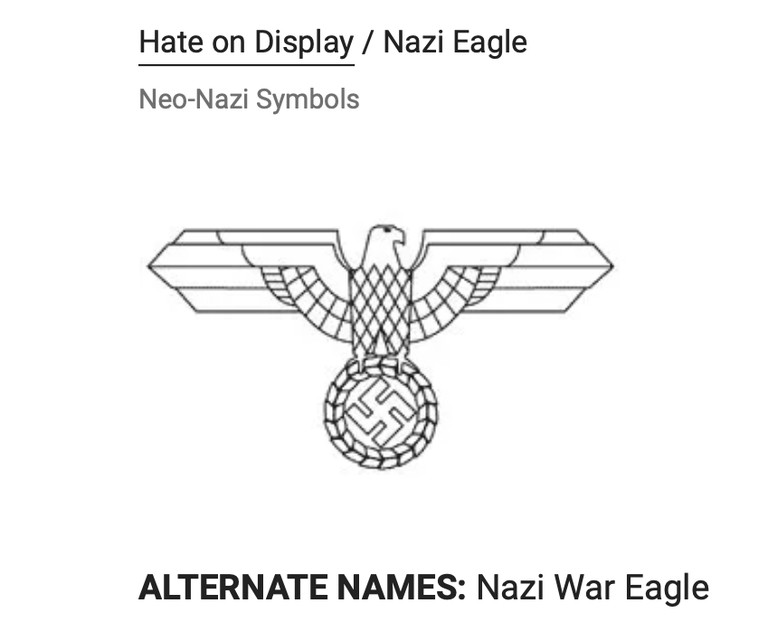Нацистский символ.