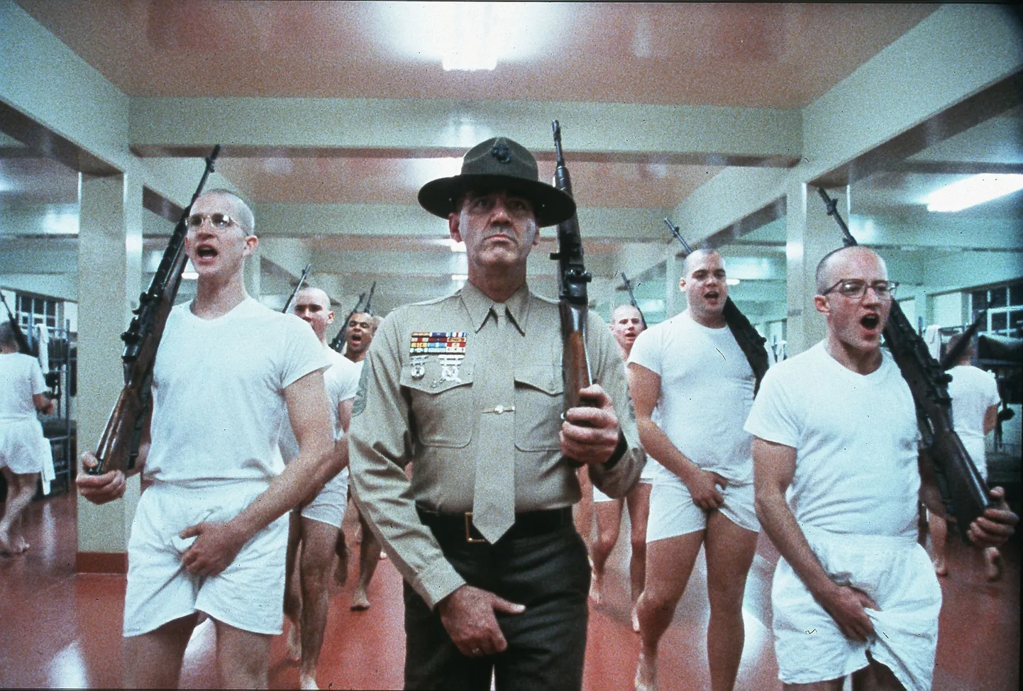 R. Lee Ermey filmis "Full Metal Jacket".