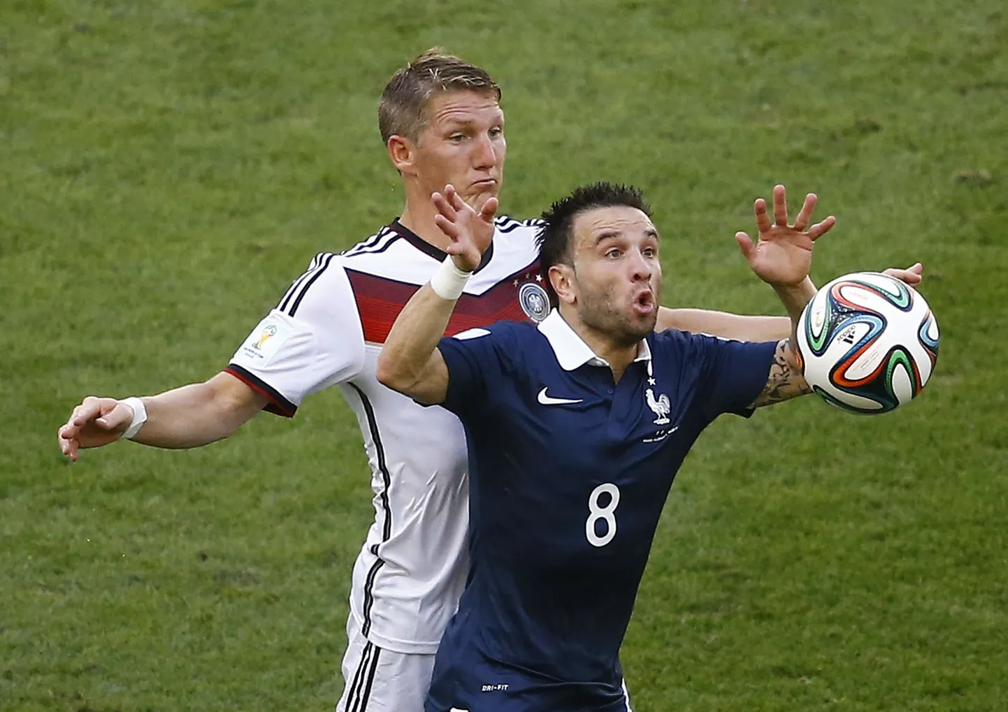 Mathieu Valbuena (esiplaanil).