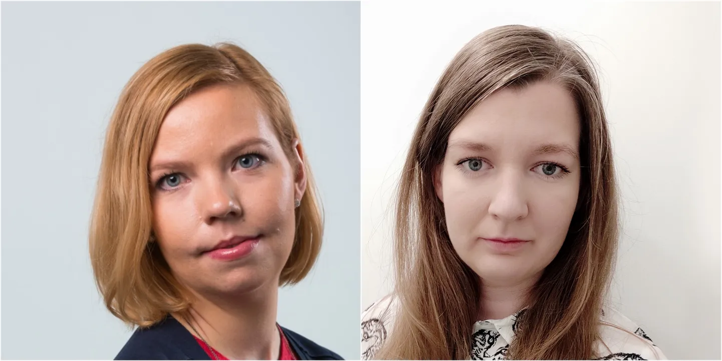 Tartu ülikooli teadlane Kaija Põhako-Esko ja doktorant Mari-Ann Lind.