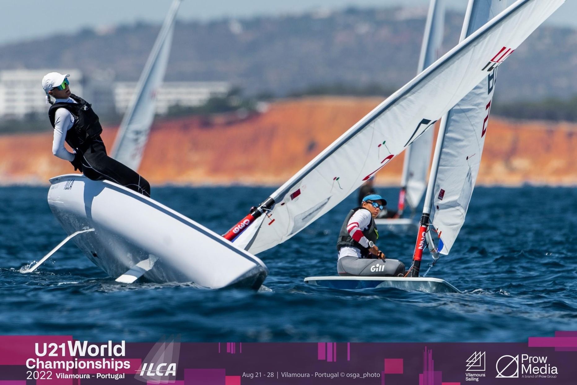 Fotol Romi Safin Portugalis, Vilamouras ILCA6 u21 maailmameistrivõistlustel.