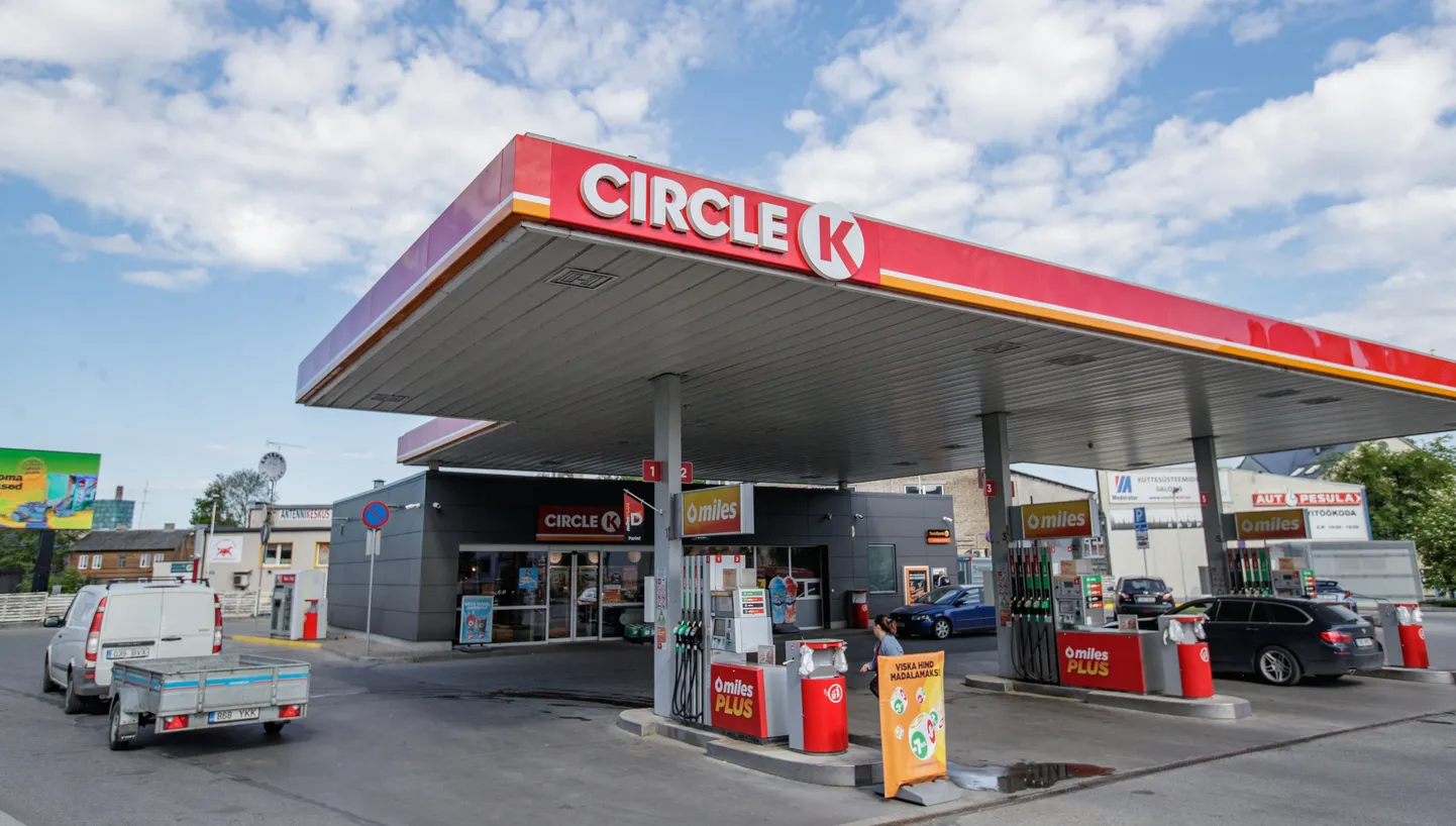 Circle K tankla.