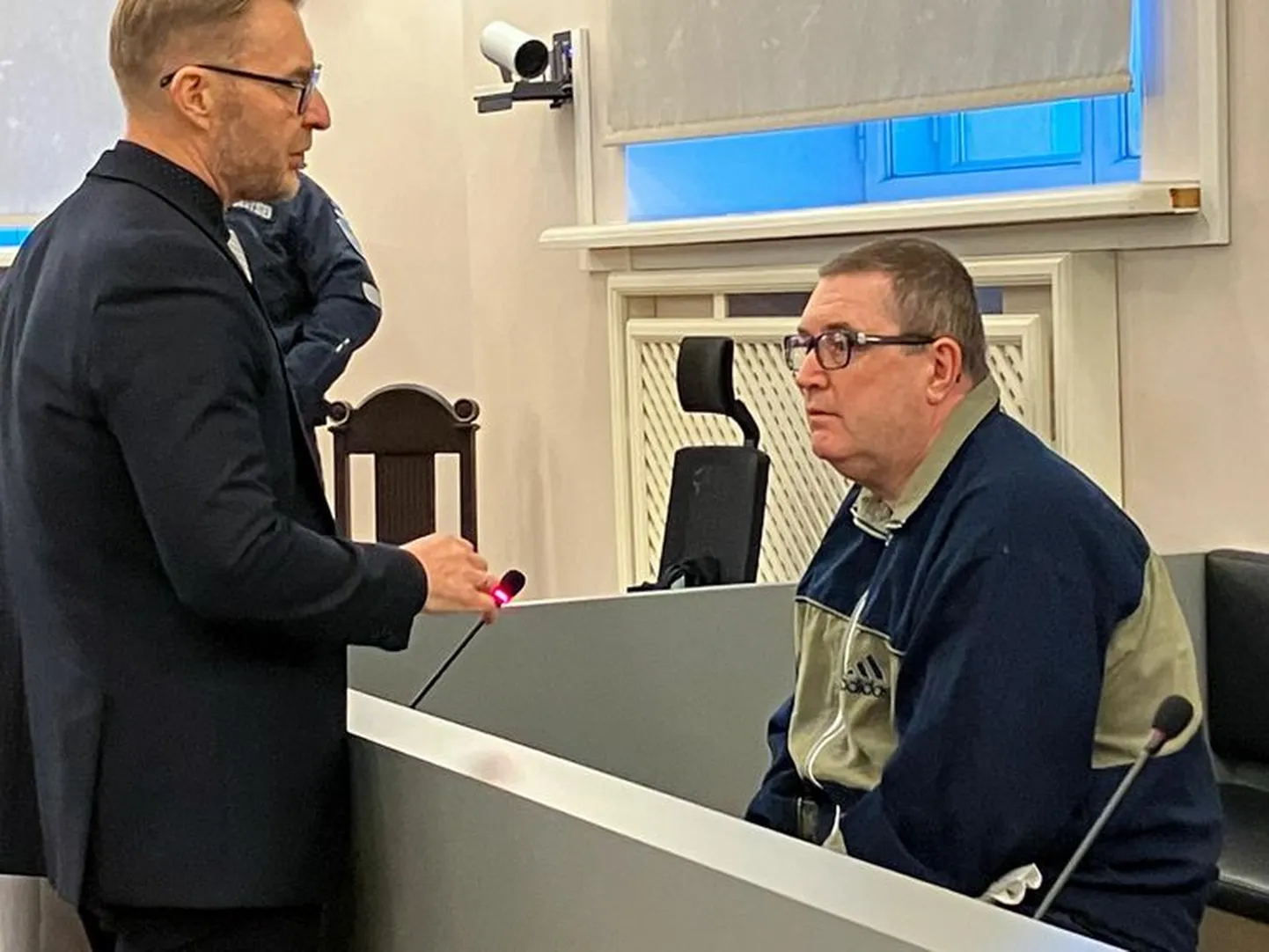 Сергей Середенко в зале суда.