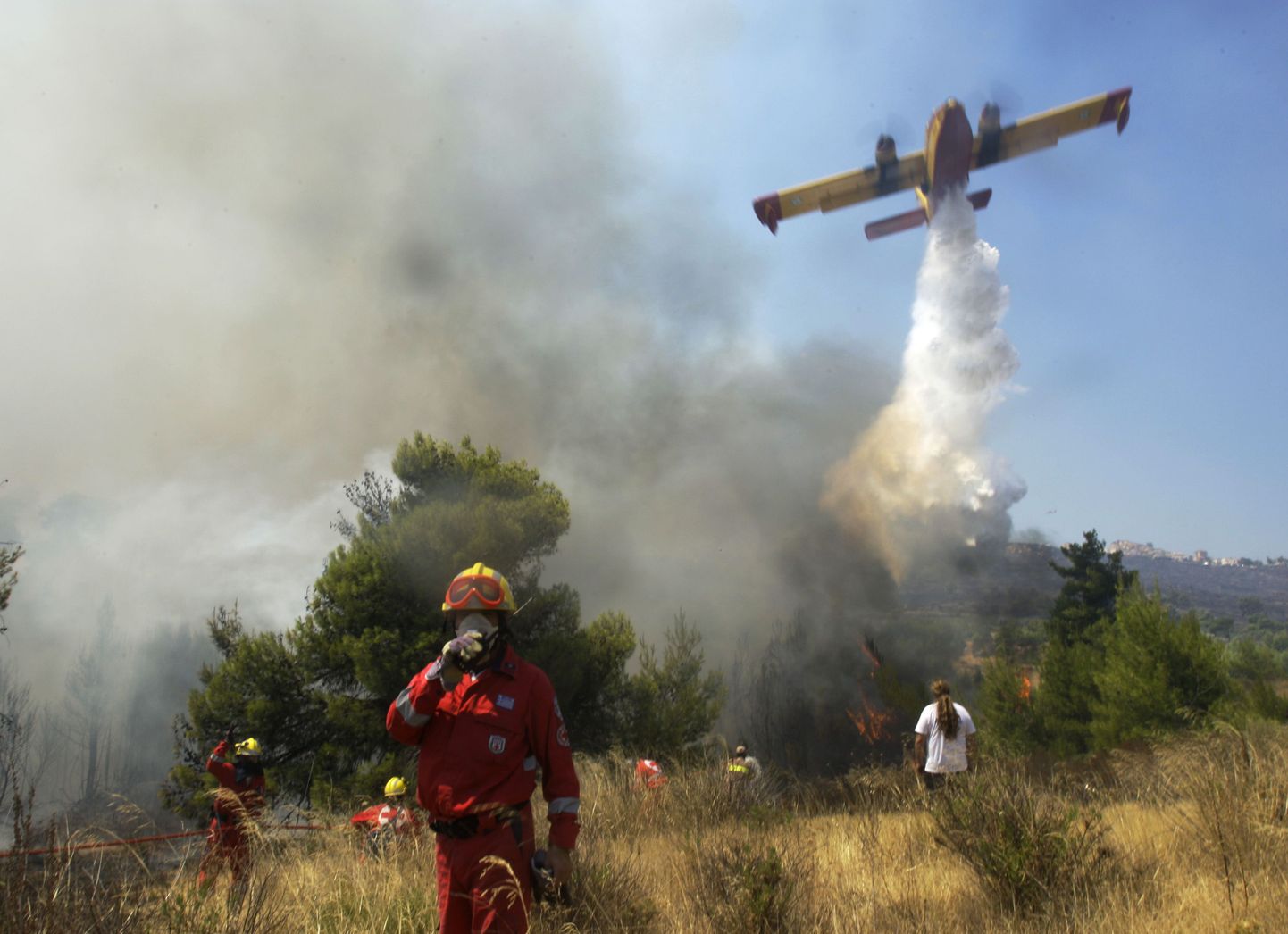Tuletõrjelennuk Kreekas Dionis