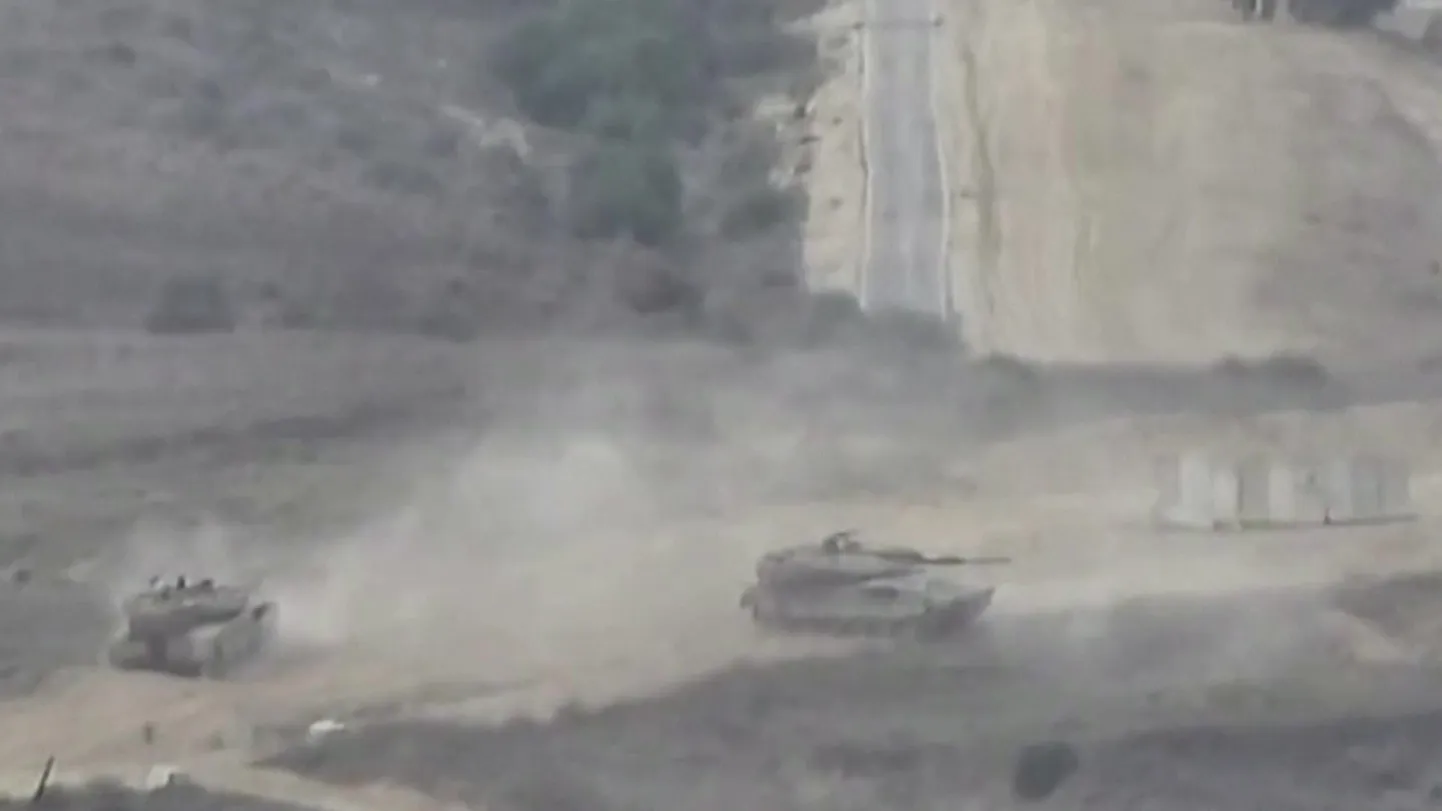 Kuvatõmmis IDFi avalikustatud videost Iisraeli vägede väidetavast tegevusest Gaza sektoris.