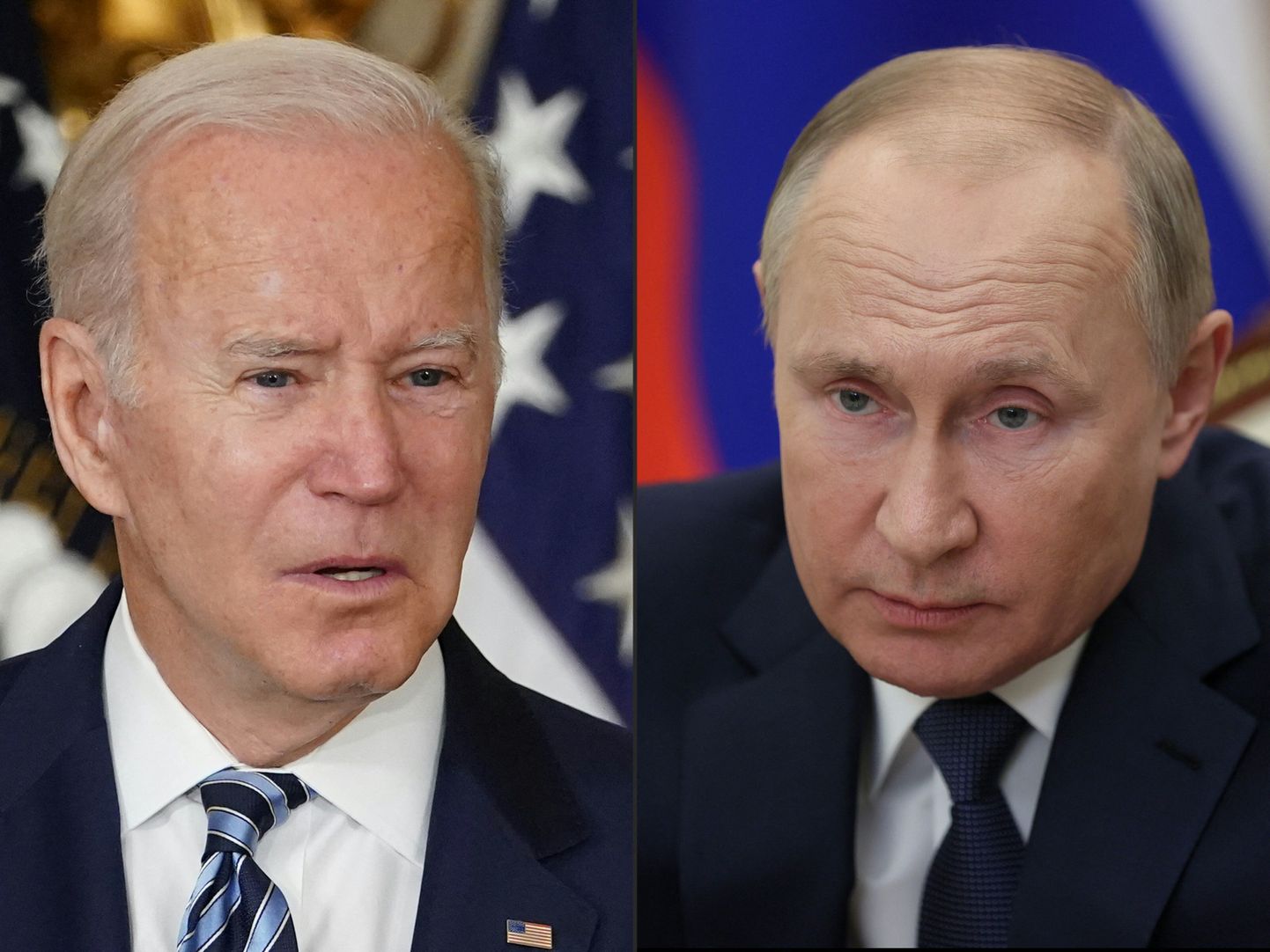 USA president Joe Biden ning Venemaa president Vladimir Putin.