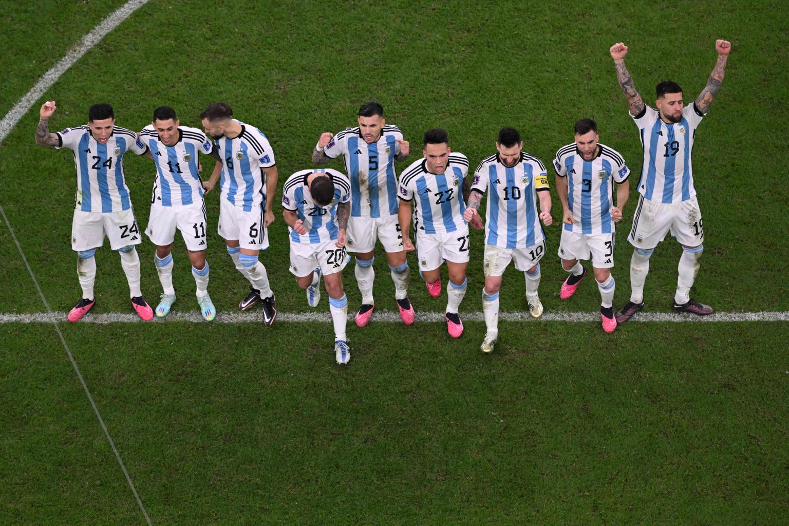 Футболисты сборной Аргентины