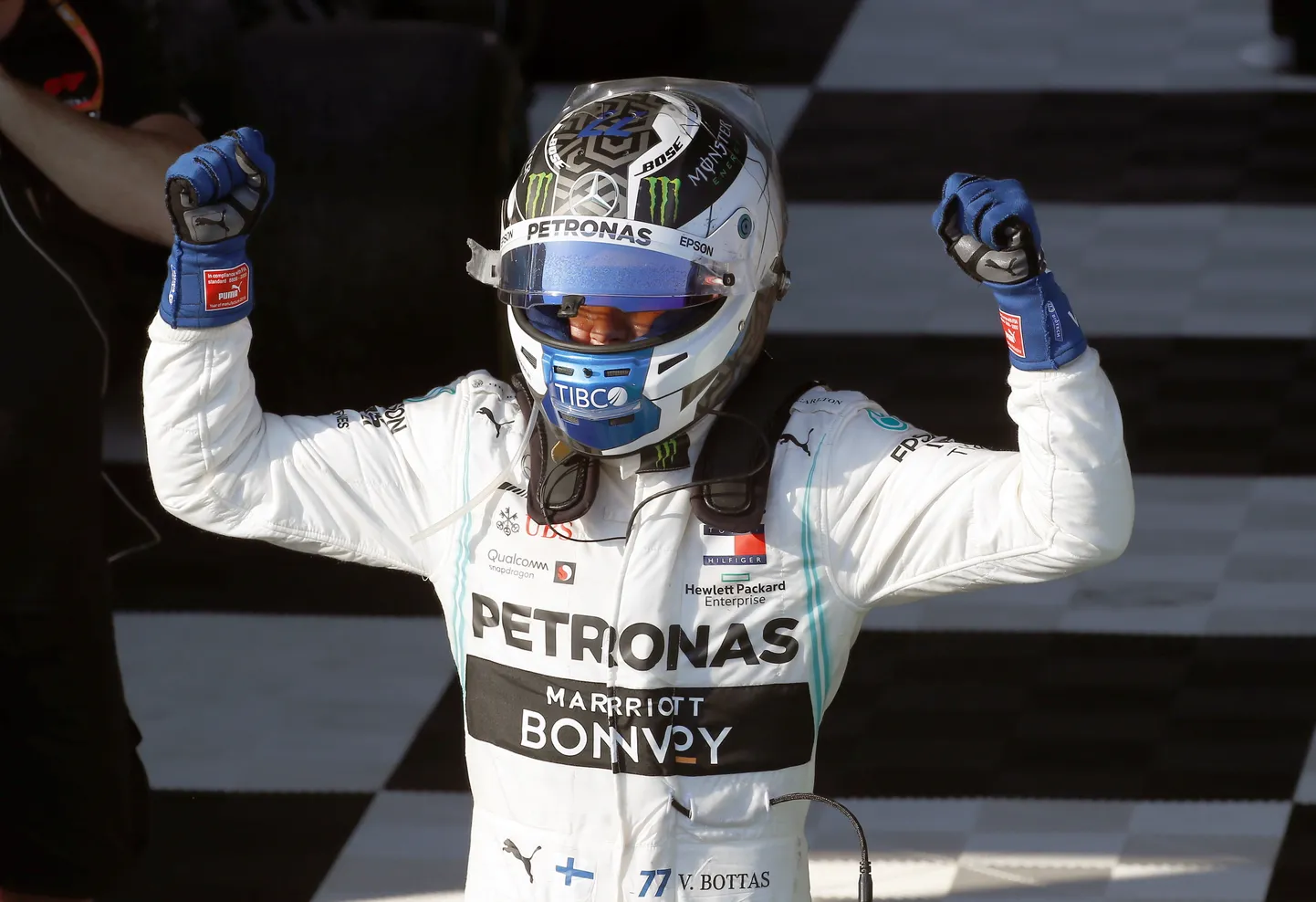 Austraalia GP võitja Valtteri Bottas.