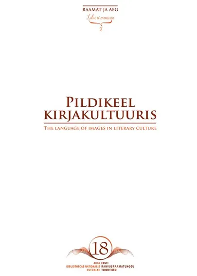 Artiklikogu «Pildikeel kirjakultuuris».