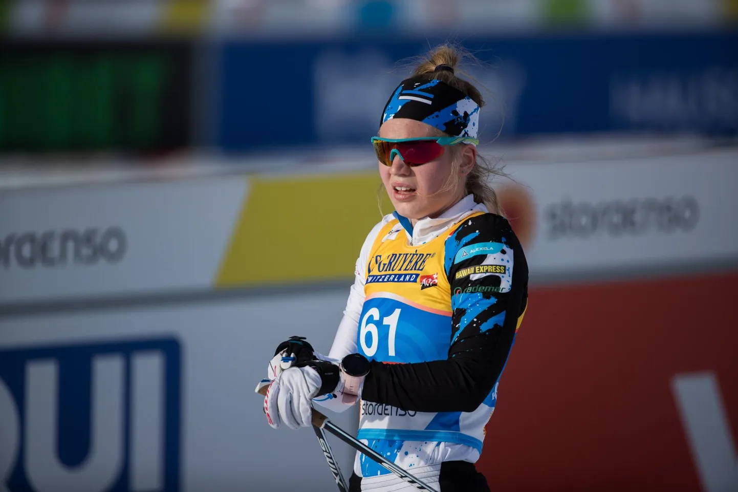 Mariel Merlii Pulles 2019. aasta suusatamise MMil Seefeldis.