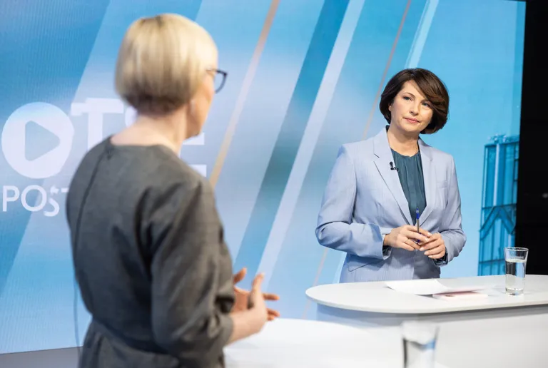 Студия Postimees: чего ждать от новой коалиции? В эфире – министр Кристина Каллас