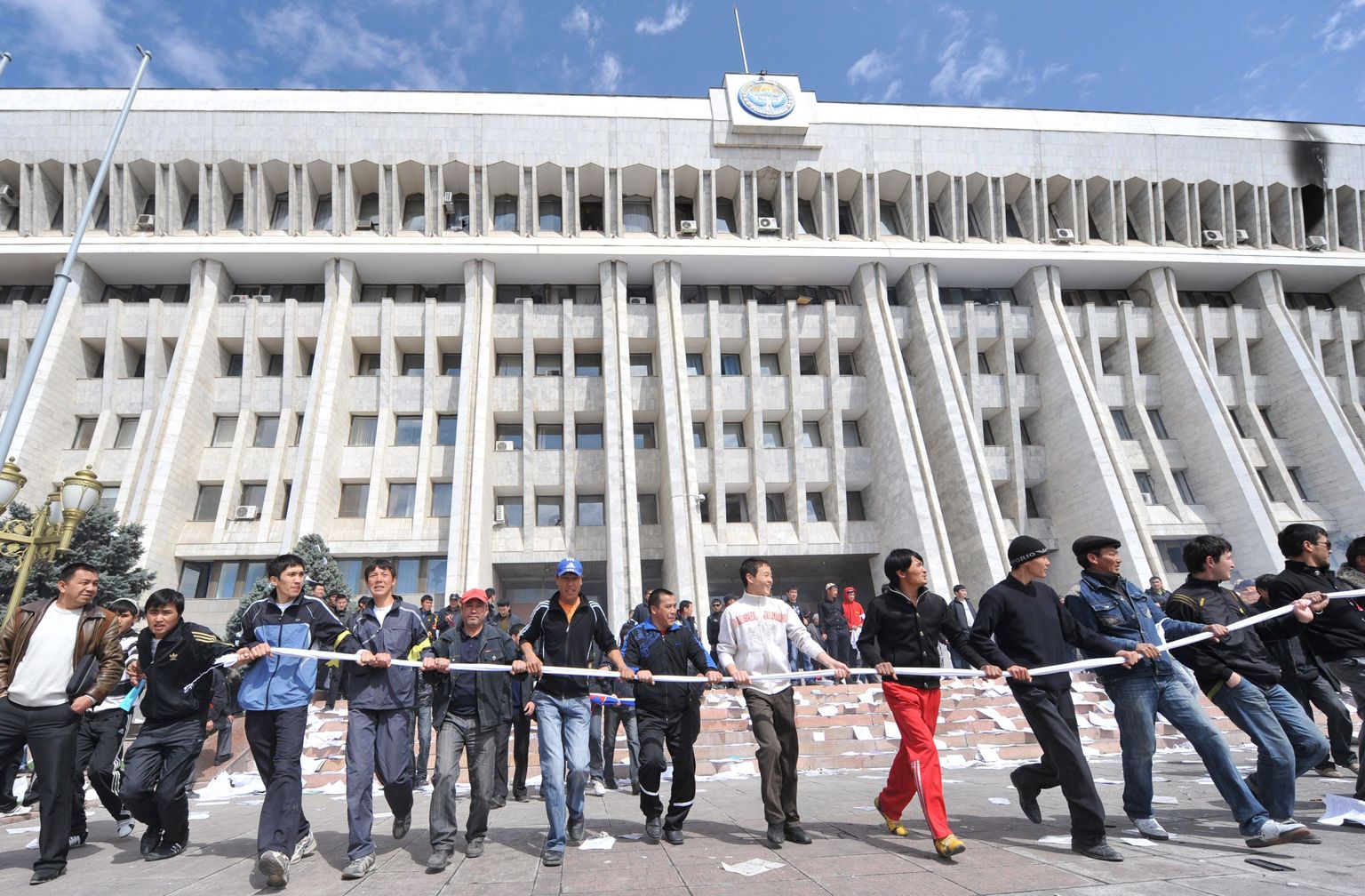 Здание правительства Казахстана.