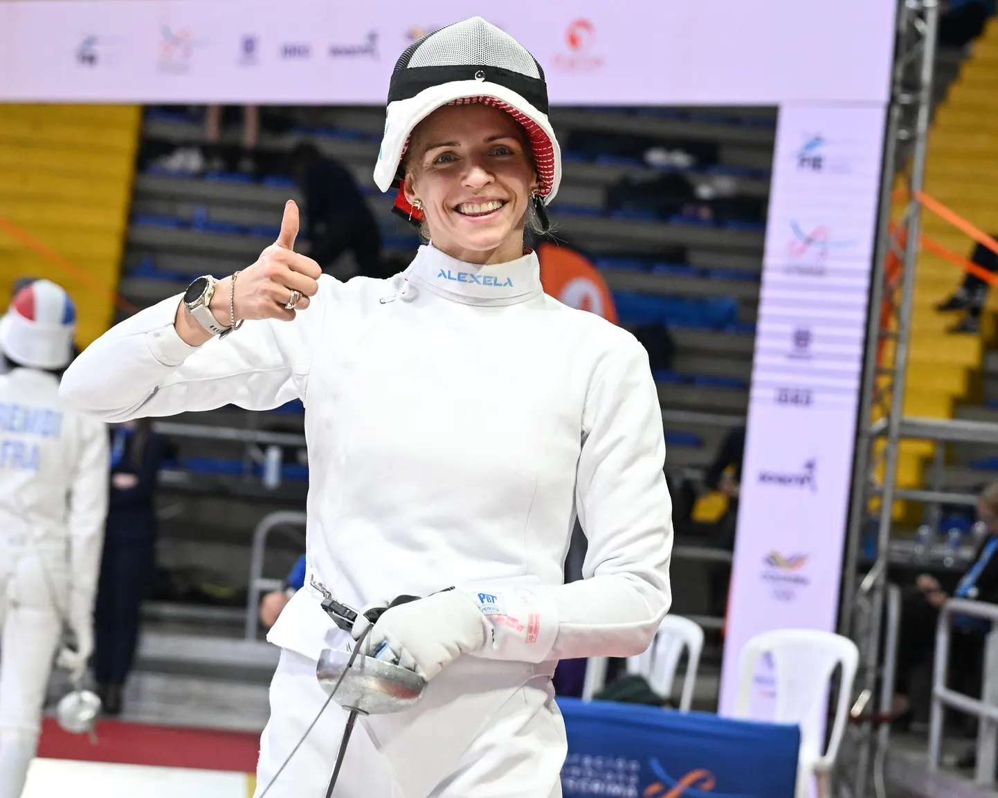 Katrina Lehis Bogota GP-etapil.
