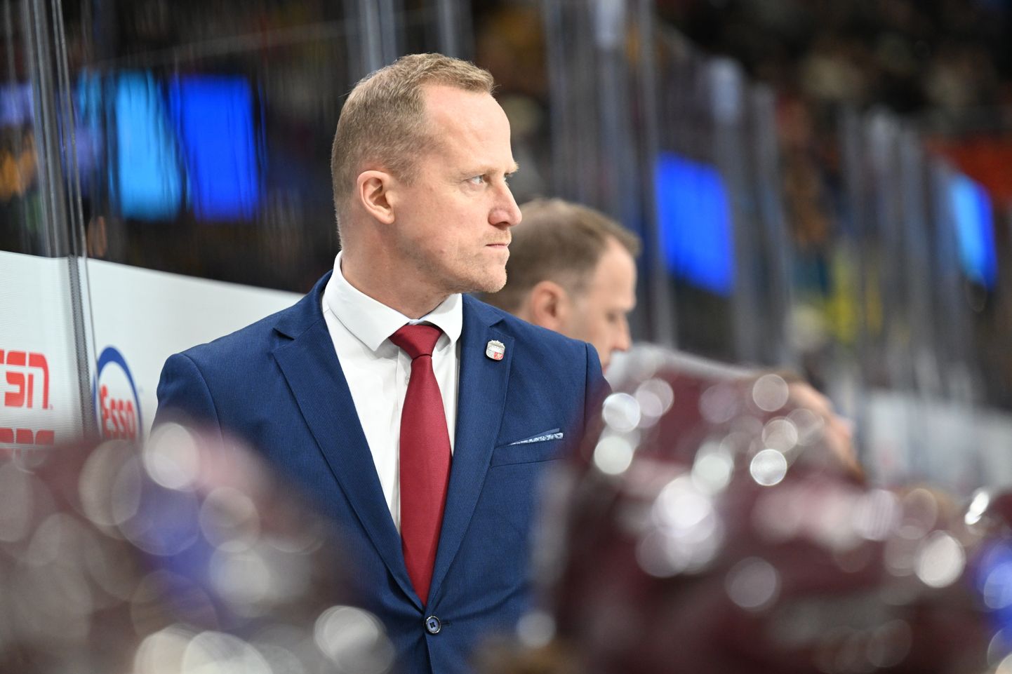 Latvijas U-20 vīriešu hokeja izlases galvenais treneris Artis Ābols