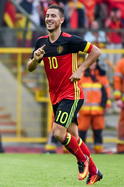 Belgia koondise suurim staar Eden Hazard. Foto: SCANIX