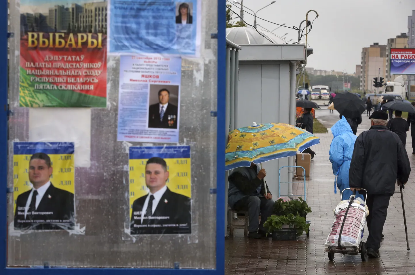 Baltkrievijas parlamenta vēlēšanas 2012. gadā. Ilustratīvs foto.