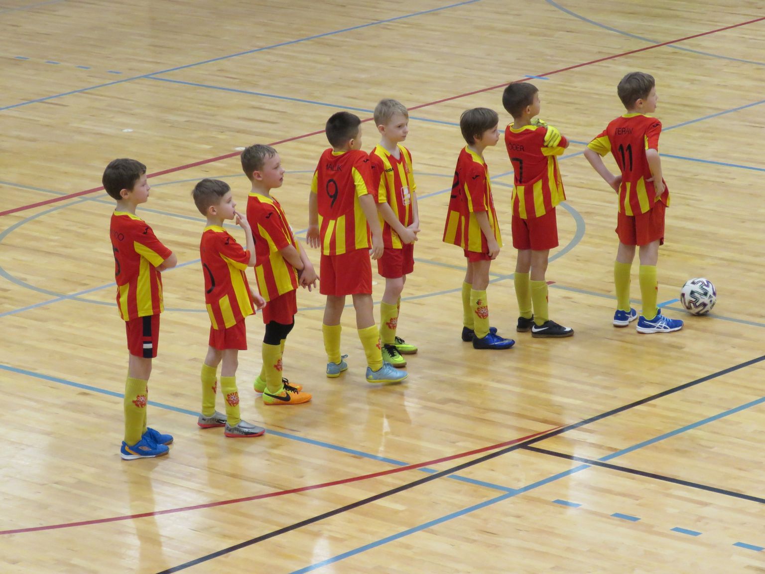 Kääriku spordihallis toimus Otepää Futsal Cup (2014. a vanusegrupp).