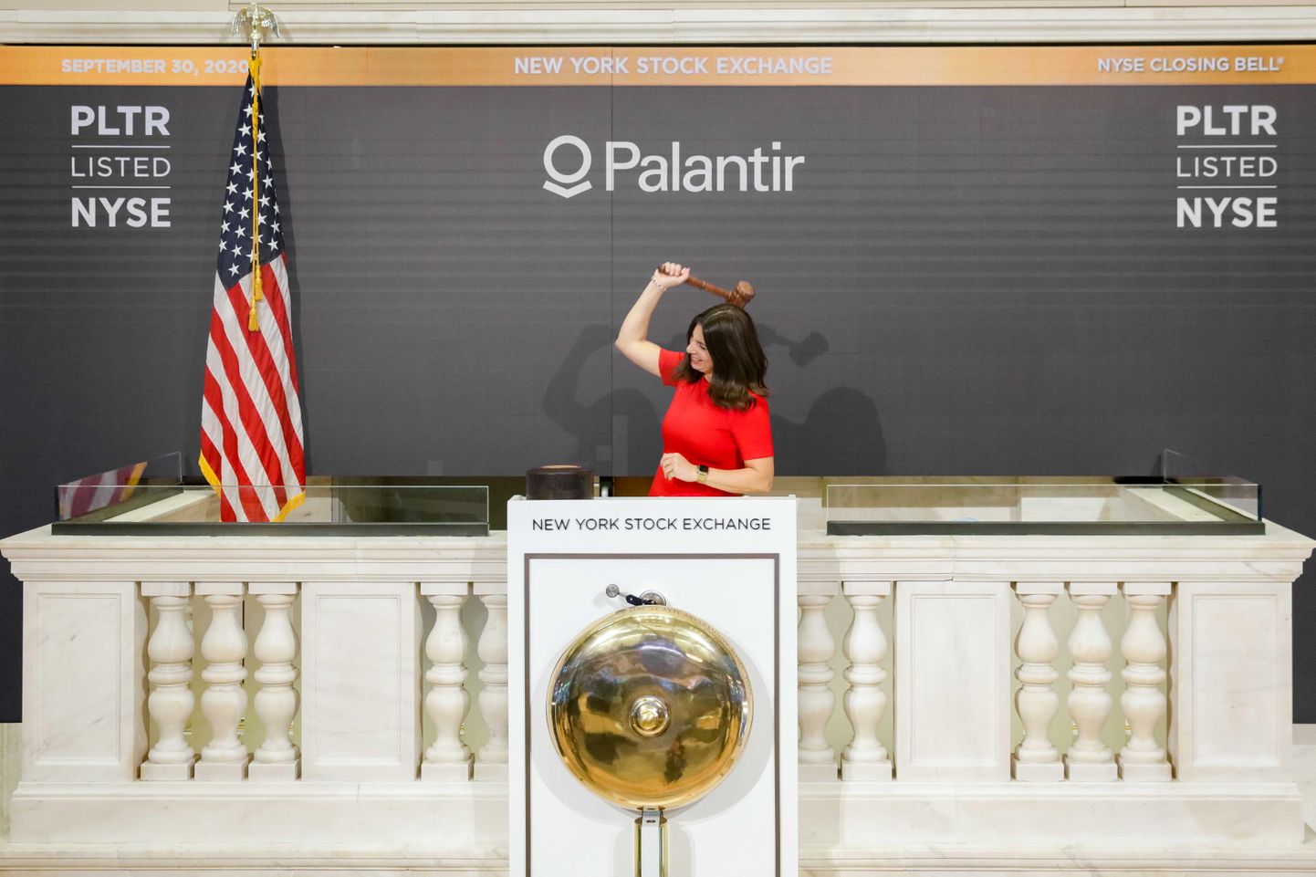 New Yorgi börsi juht lööb Palantirile börsikella
