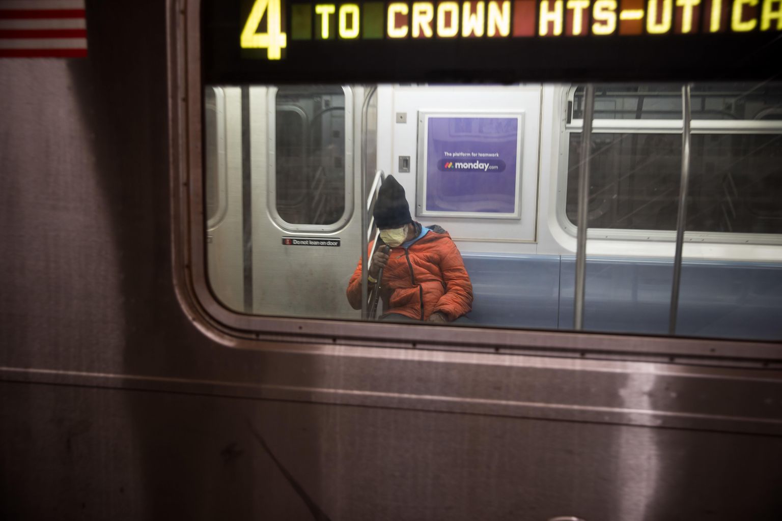 New Yorgi metroos. Foto on illustratiivne.