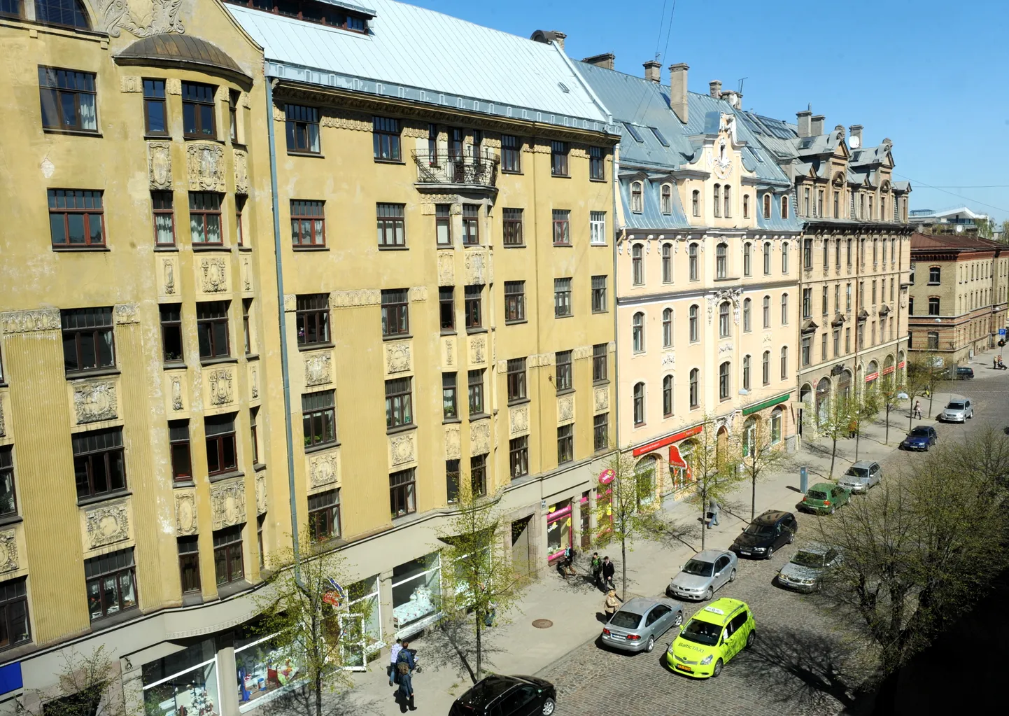 Улица Тербатас в Риге