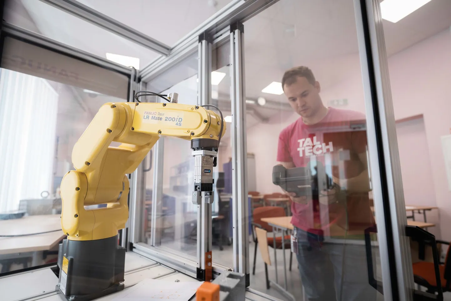 Robotite demopäeval esitletakse Virumaa kolledži laborites Fanuc, Kuka, Demec ja ABB tööstusroboteid