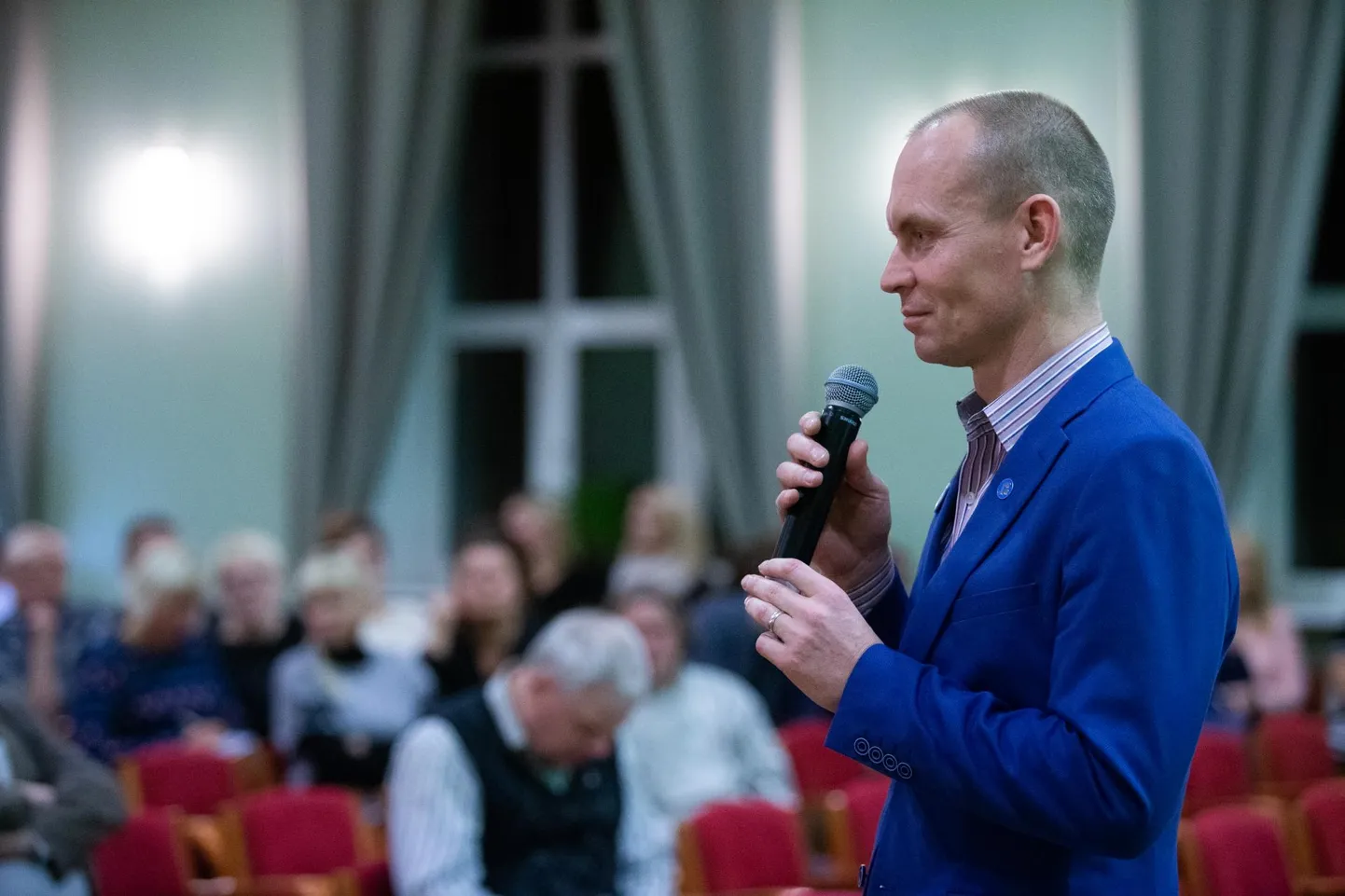 Põltsamaa vallavanem Margus Möldri rõhutas koosolekul, et uue lasteaia ehitamine tuleb kõne alla paari aasta pärast.