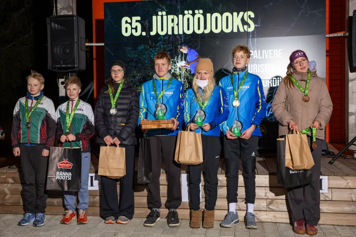 Järvamaa noored olid Jüriööjooksul edukad