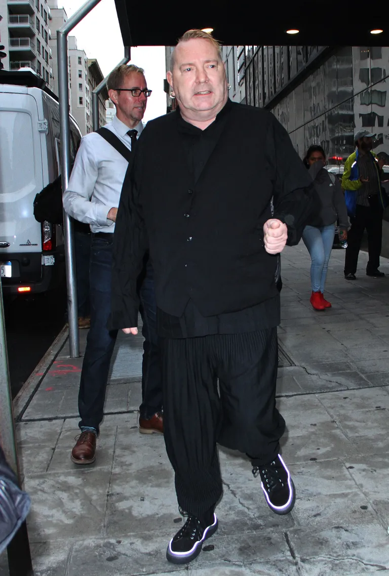 Johnny Rotten 14. septembril New Yorgis.