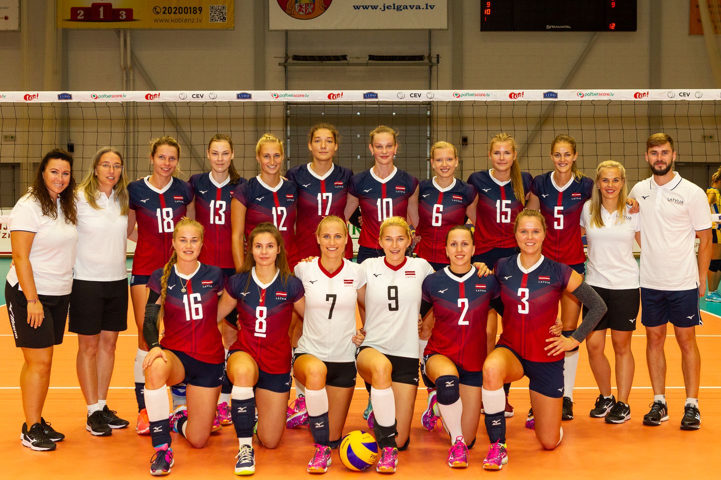 Latvijas sieviešu volejbola izlase