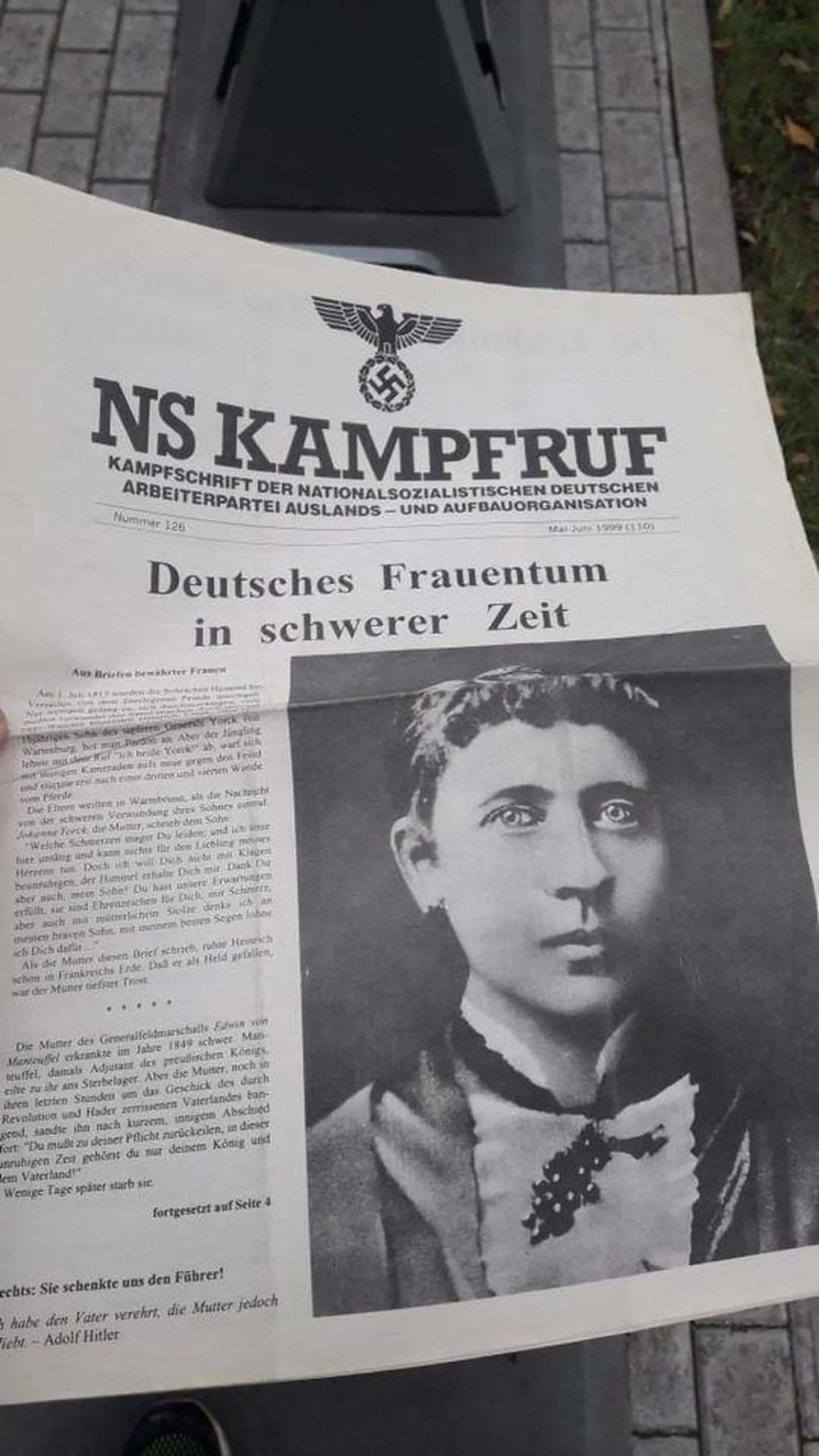 Saksa natsionaalsotsialistliku töölispartei propagandaleht.