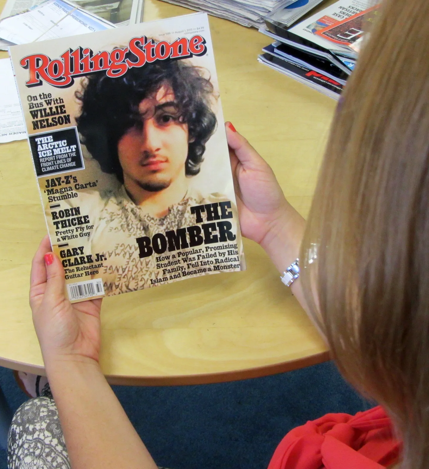 Ajakirja Rolling Stone vastuoluline esikaas.