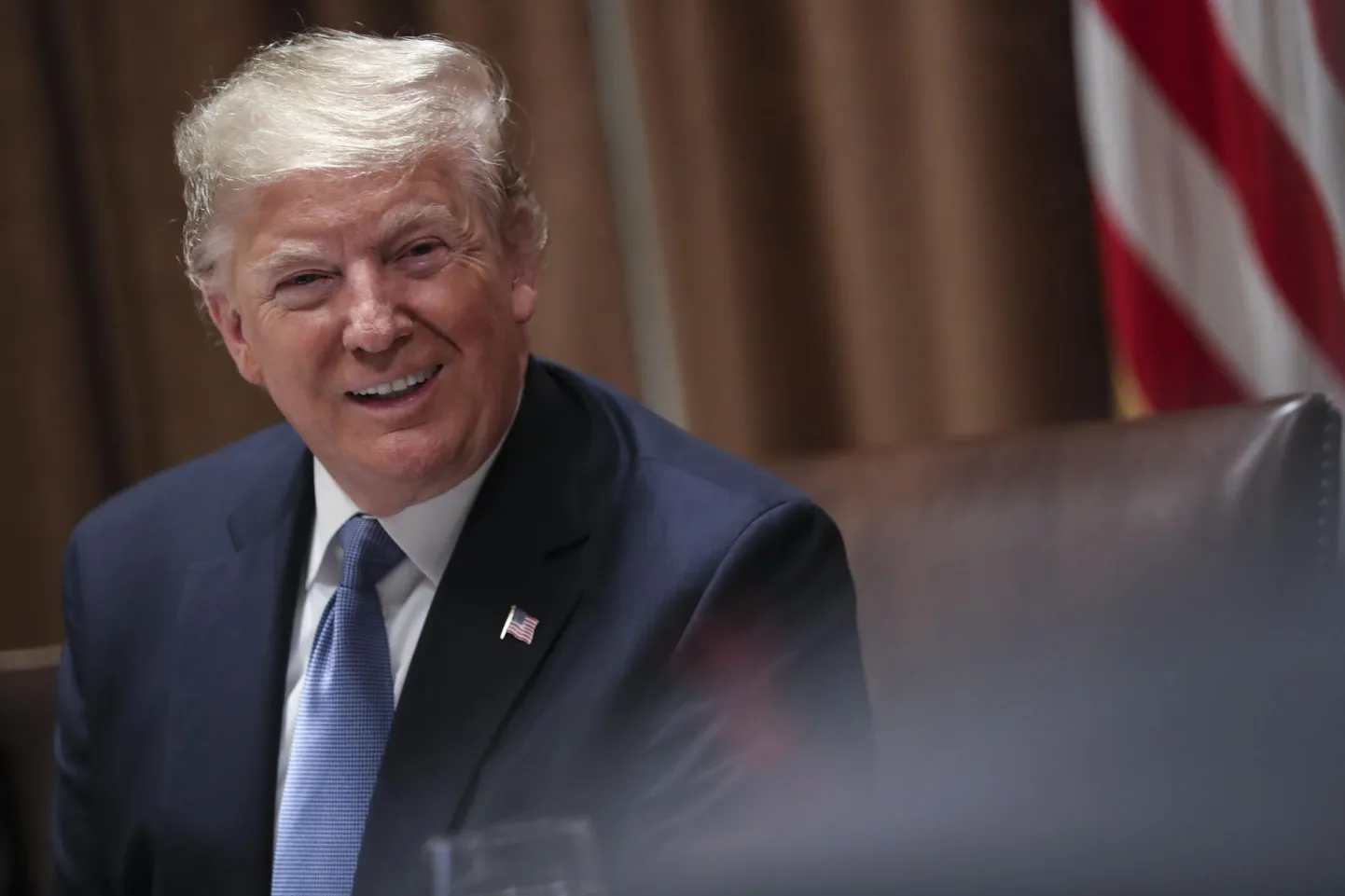 USA president Donald Trump.