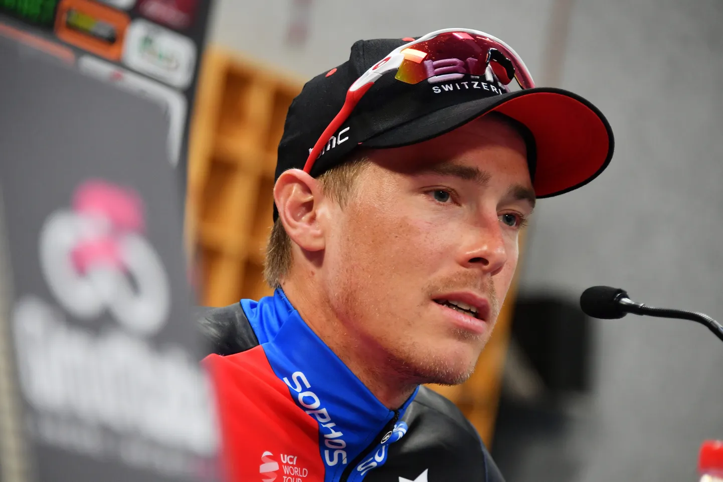 BMC Racing Teami rattur Rohan Dennis.