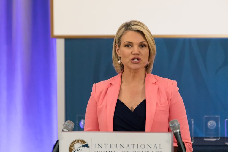USA välisministeeriumi pressiesindaja Heather Nauert.