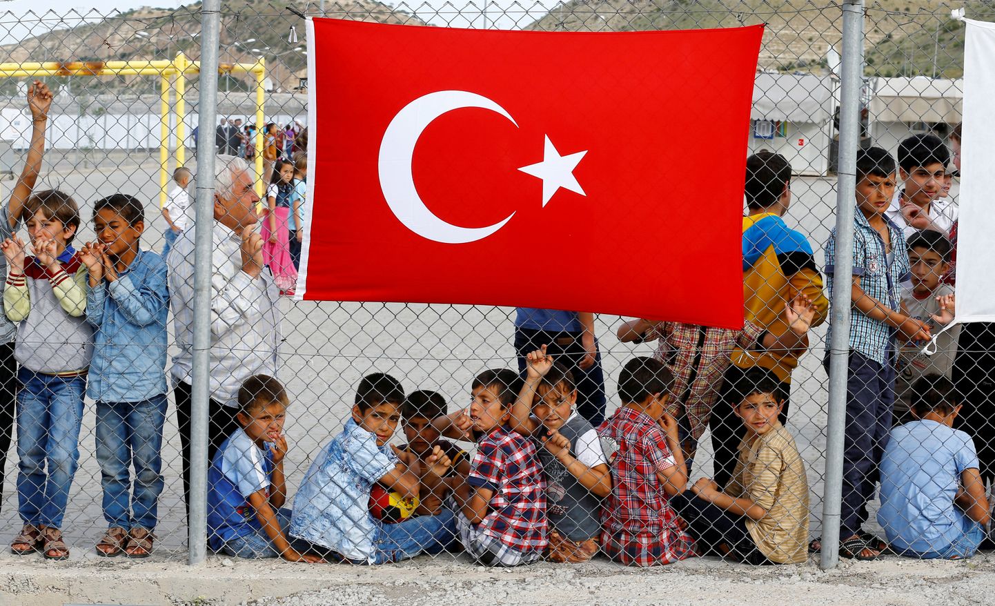 Põgenikud Türgis.