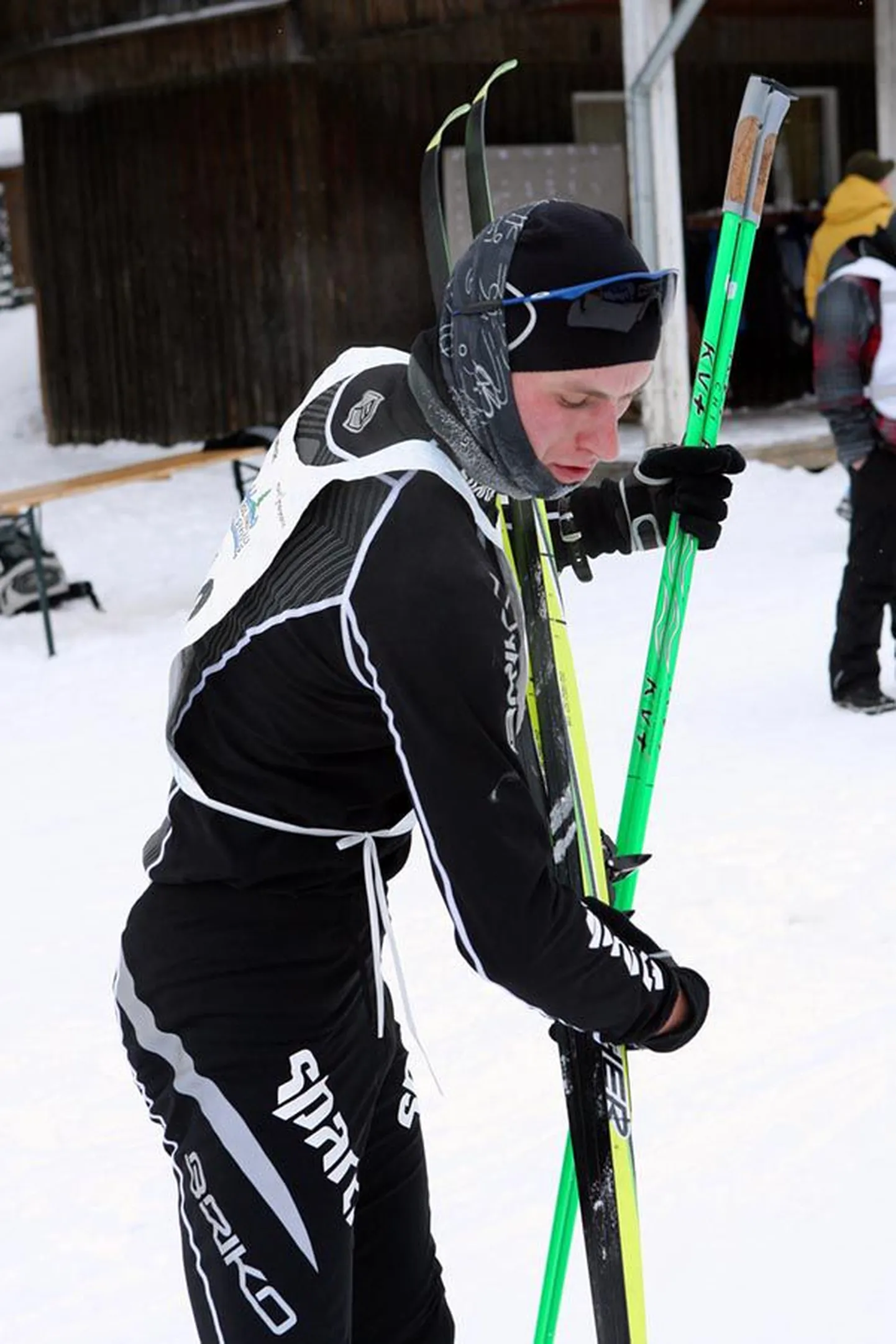 Tartu maratoni eestlastest teisena lõpetanud Priit Talves ei jäänud oma sõiduga rahule: enda sõnul läks ta taktikaga veidi alt ega suutnud rajal endast maksimumi välja pigistada. Pilt on tehtud jaanuaris peetud Sakala suusamaratonil.