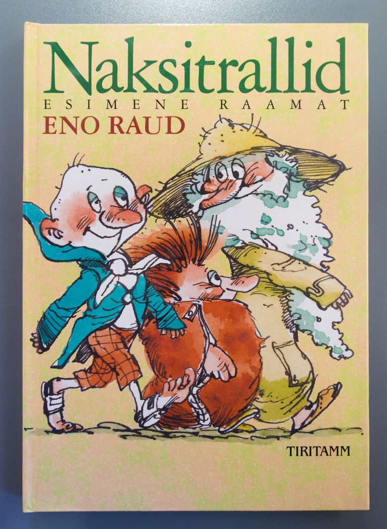 Eno Raud «Naksitrallid», esimene raamat Eesti 1998 Edgar Valter